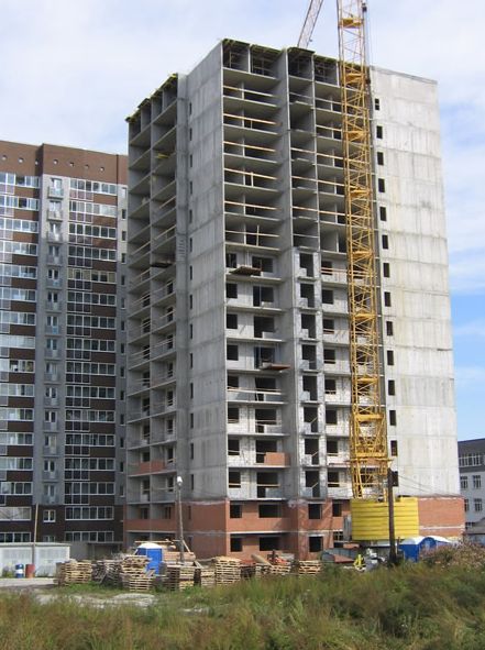 Объем вводимого жилья в Екатеринбурге вырос вдвое