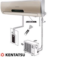 Сплит-система Kentatsu KSGA_HF серии AERO с приточно-вытяжной вентиляцией